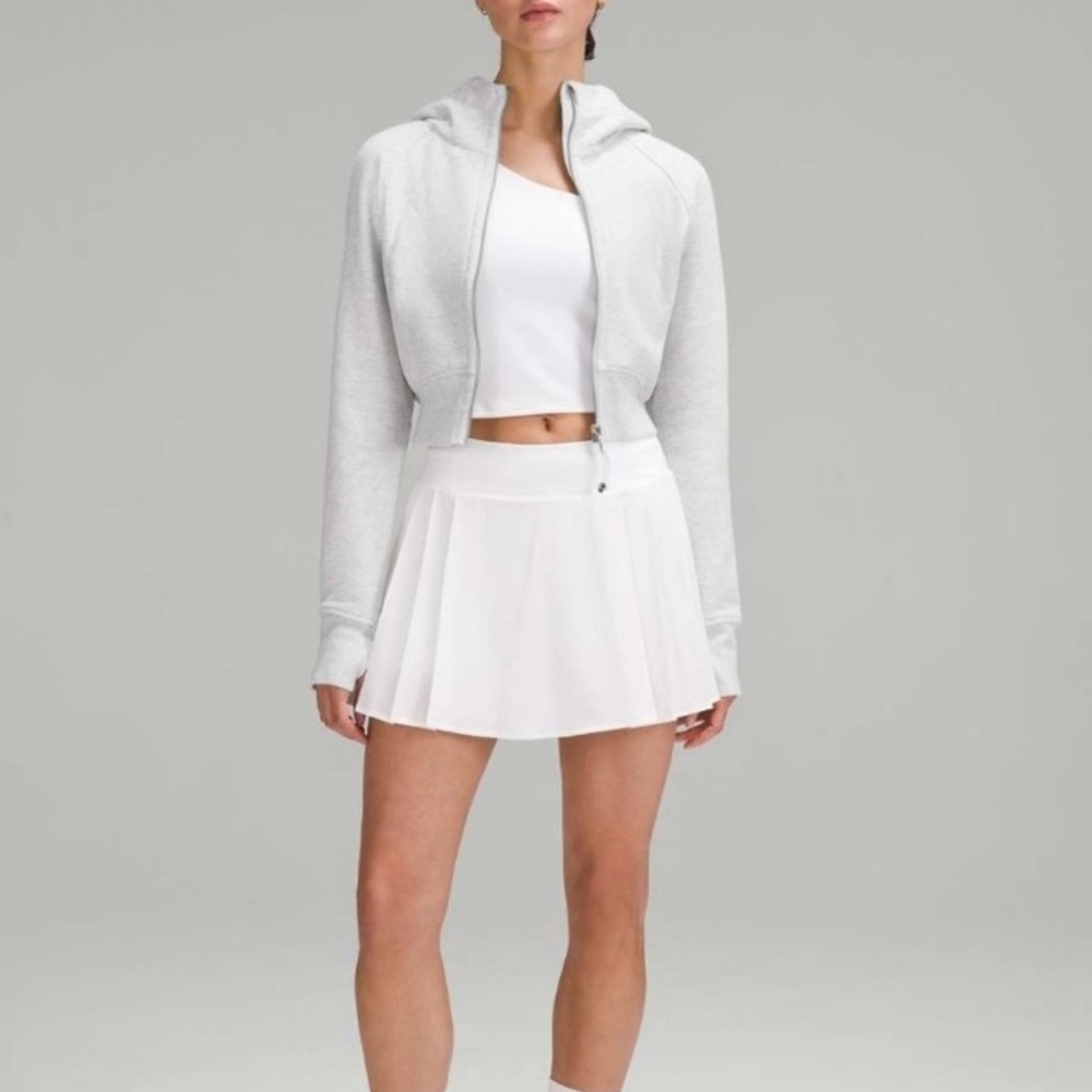 Lululemon Scuba Full-Zip Cropped Hoodie